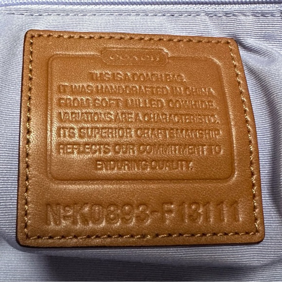 Coach Y2K SoHo Courtney Domed Buckle Satchel Soft Pebble White Leather - Picture 6 of 16